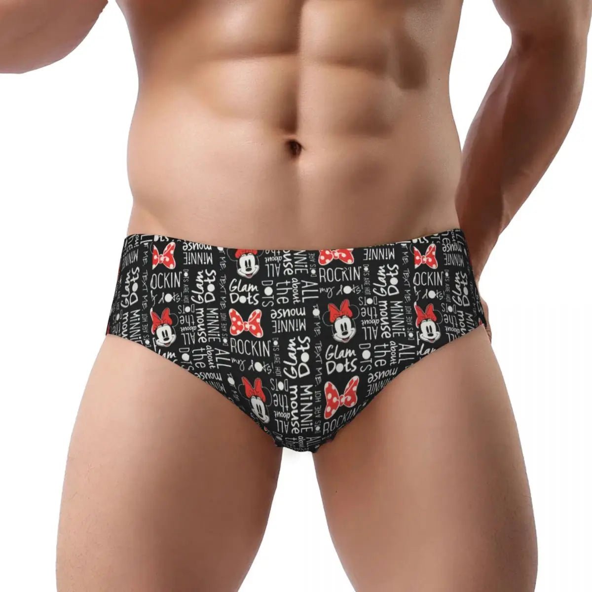 Soft Cartoon Men's Briefs - WOWihte