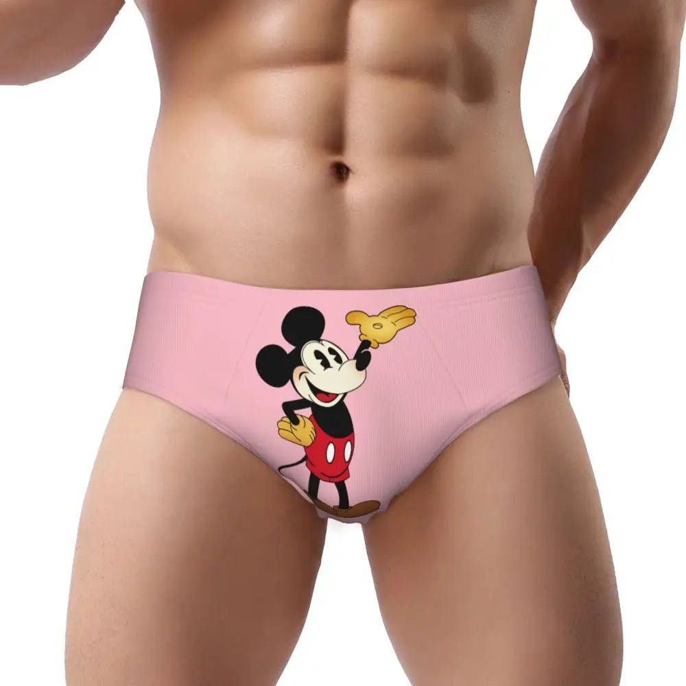 Soft Cartoon Men's Briefs - WOWihte