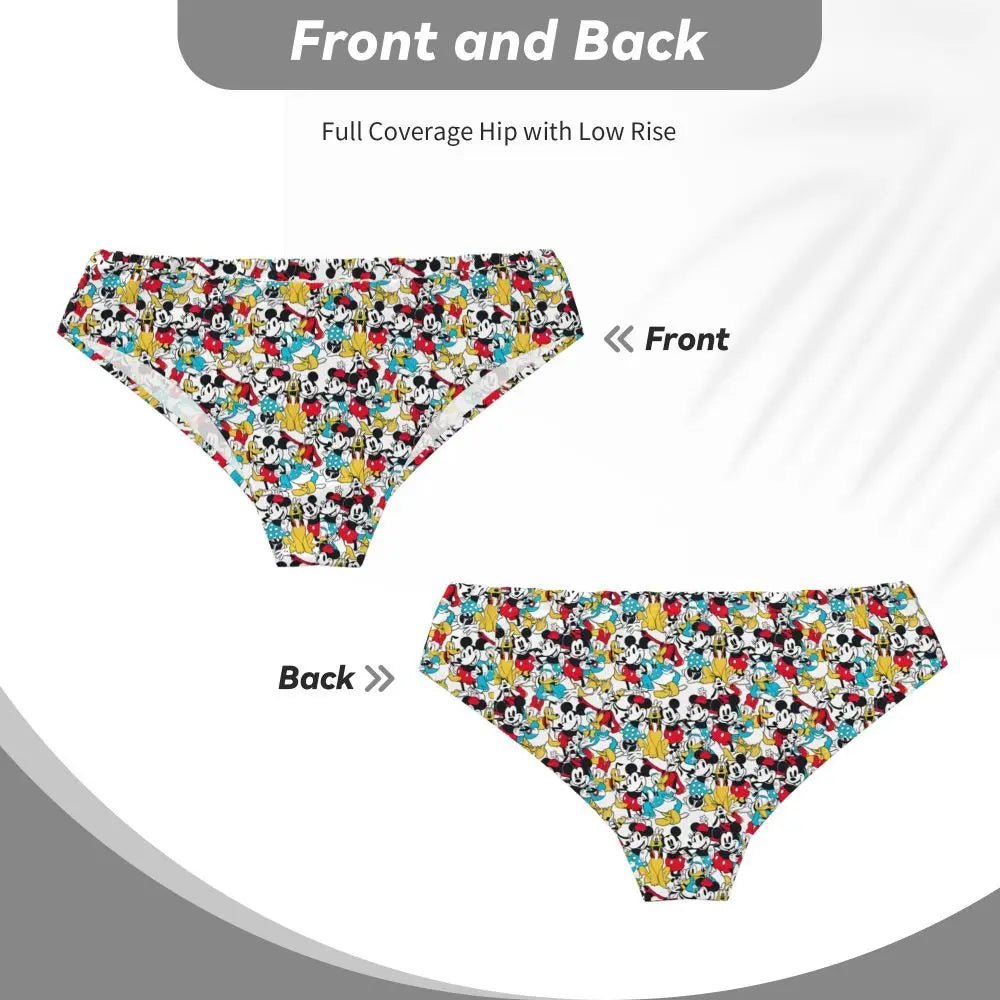 Soft Cartoon Men's Briefs - WOWihte
