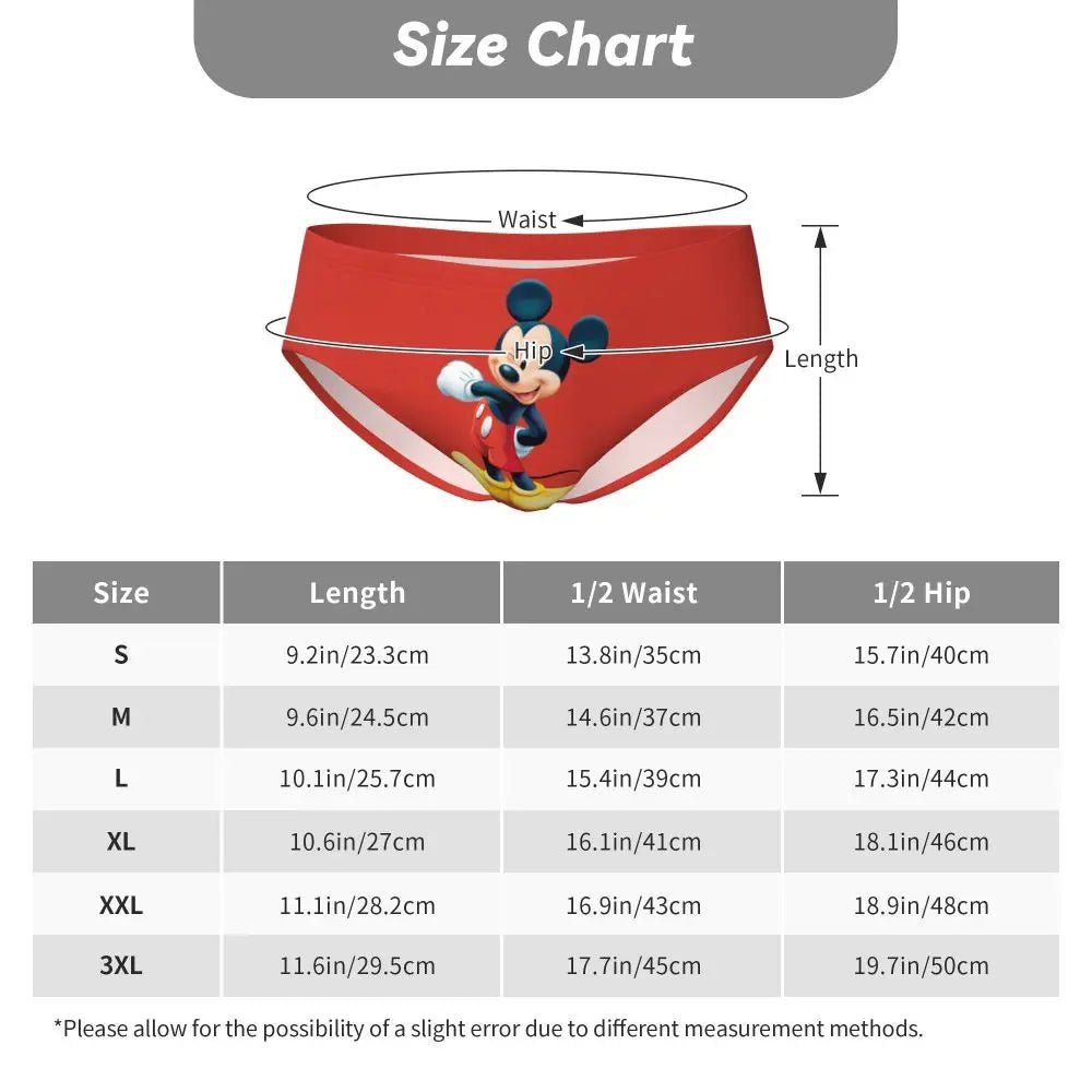 Soft Cartoon Men's Briefs - WOWihte