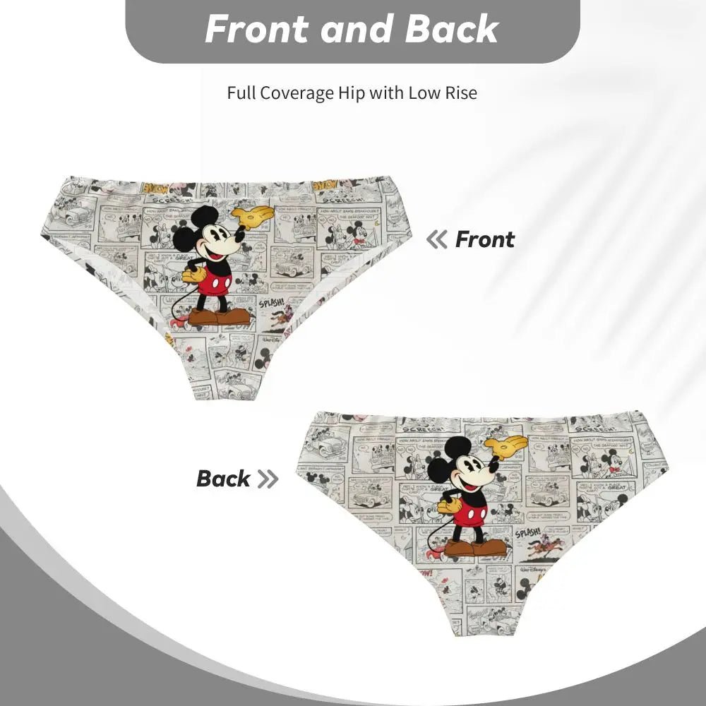 Soft Cartoon Men's Briefs - WOWihte