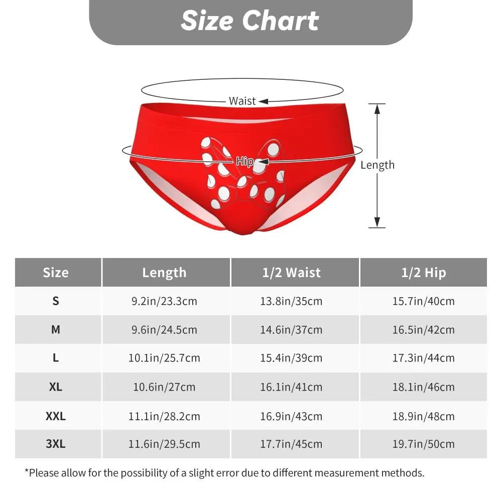 Soft Cartoon Men's Briefs - WOWihte