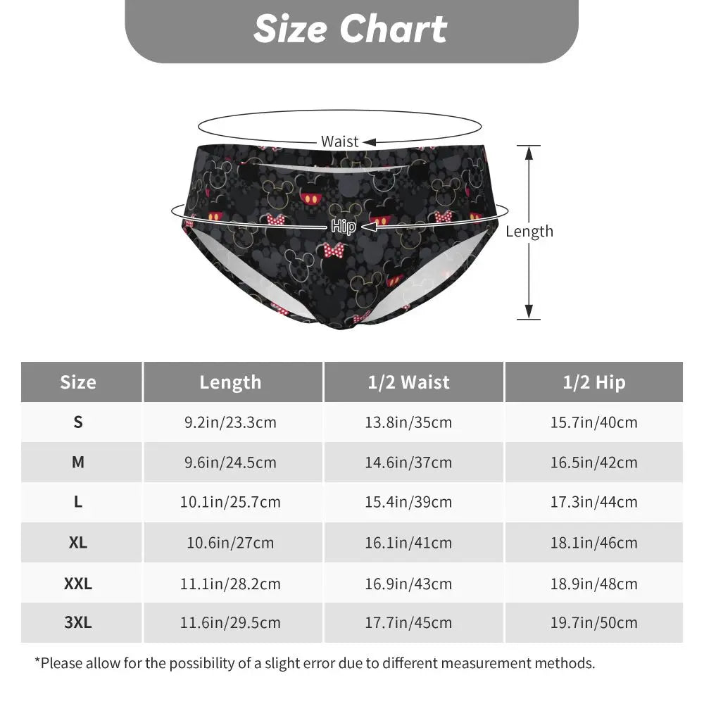 Soft Cartoon Men's Briefs - WOWihte