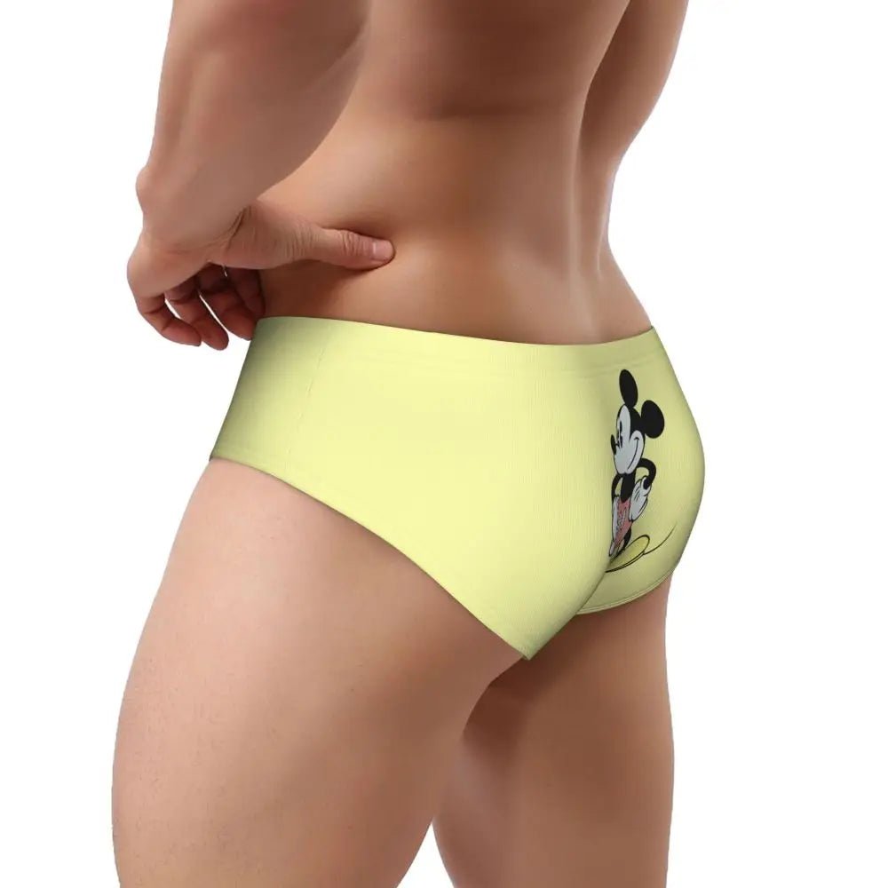 Soft Cartoon Men's Briefs - WOWihte