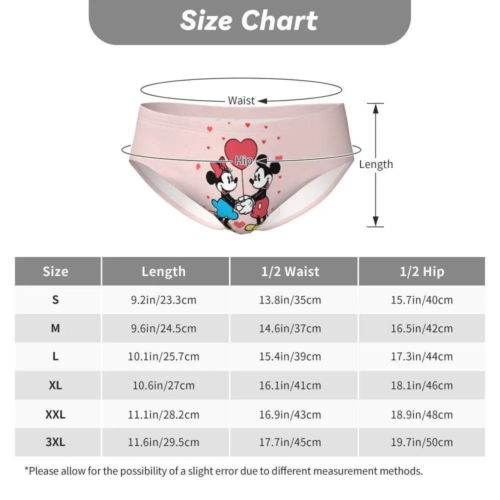 Soft Cartoon Men's Briefs - WOWihte