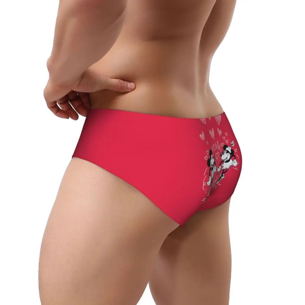 Soft Cartoon Men's Briefs - WOWihte