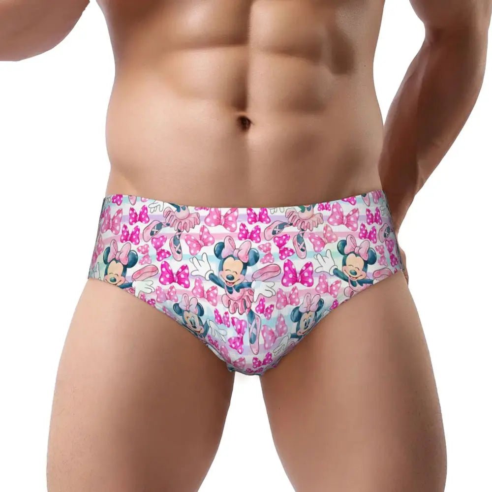 Soft Cartoon Men's Briefs - WOWihte
