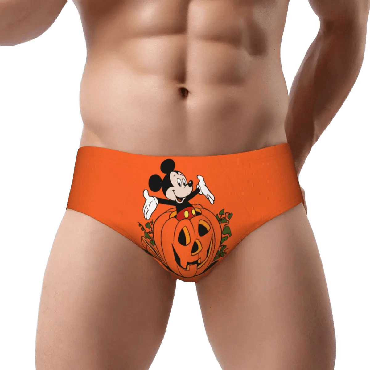 Soft Cartoon Men's Briefs - WOWihte