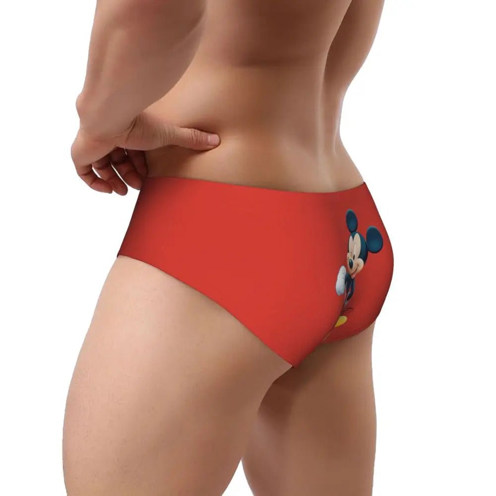 Soft Cartoon Men's Briefs - WOWihte