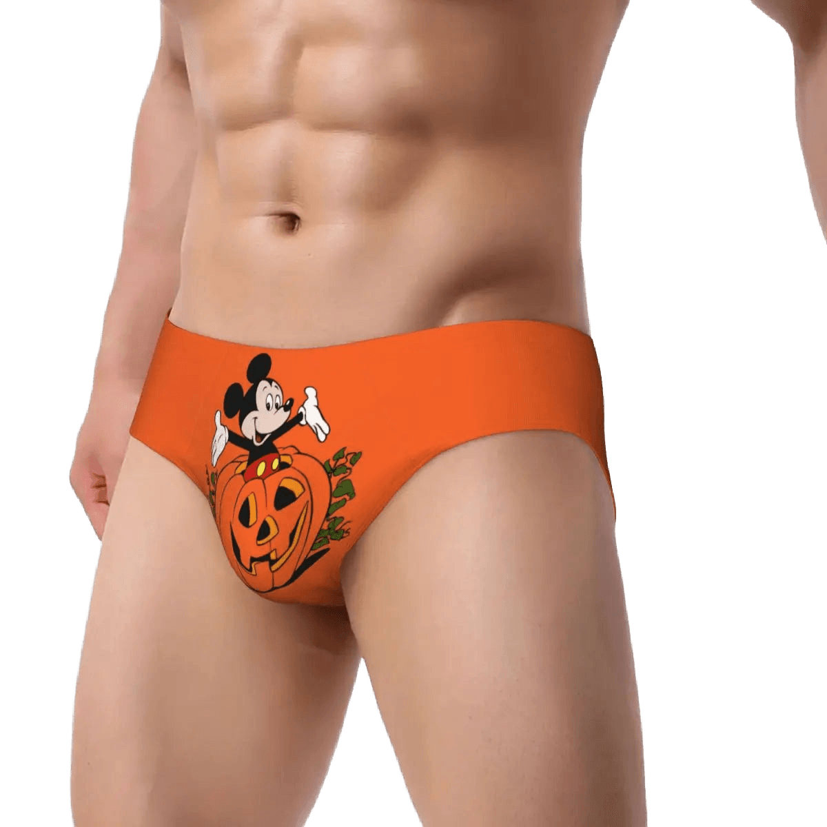 Soft Cartoon Men's Briefs - WOWihte