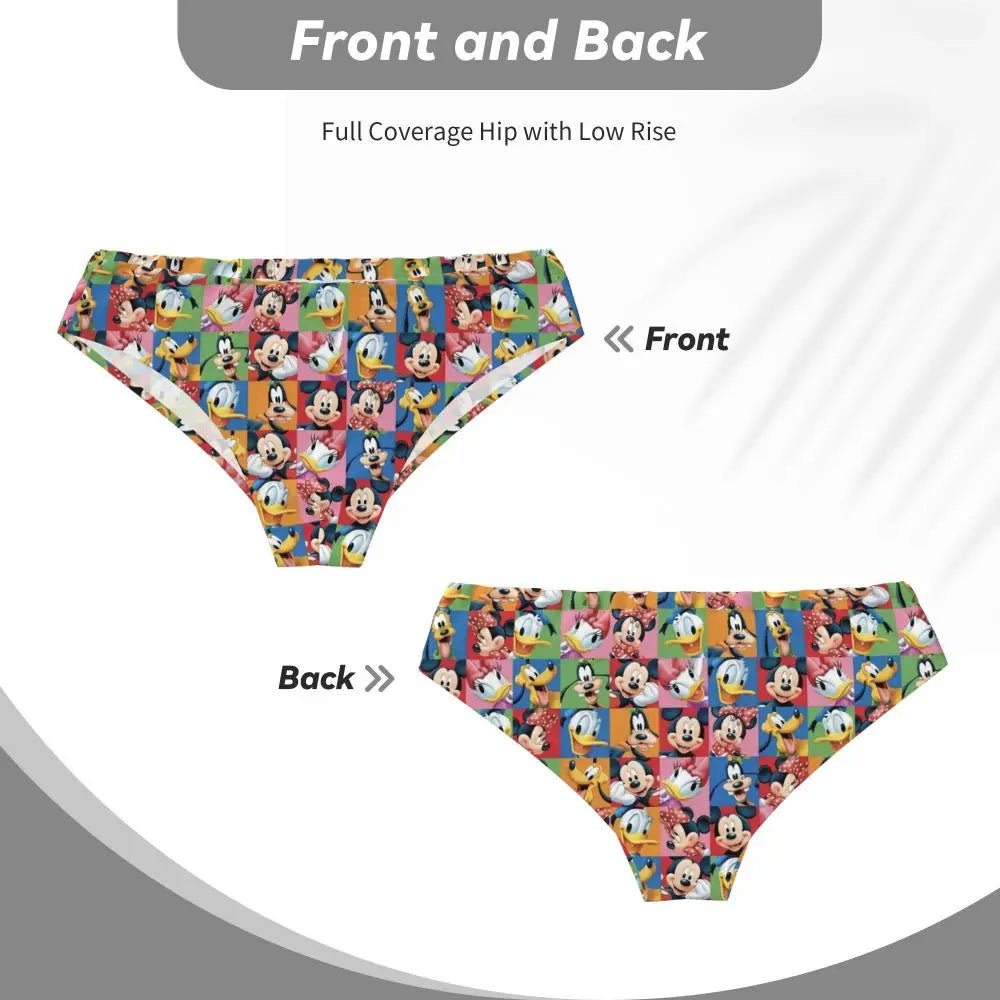 Soft Cartoon Men's Briefs - WOWihte