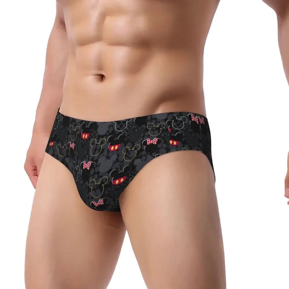 Soft Cartoon Men's Briefs - WOWihte