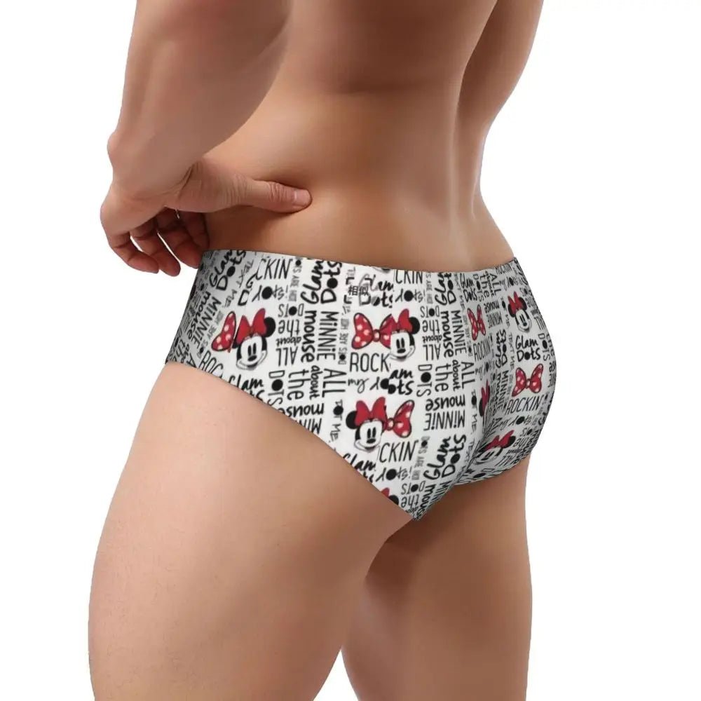 Soft Cartoon Men's Briefs - WOWihte