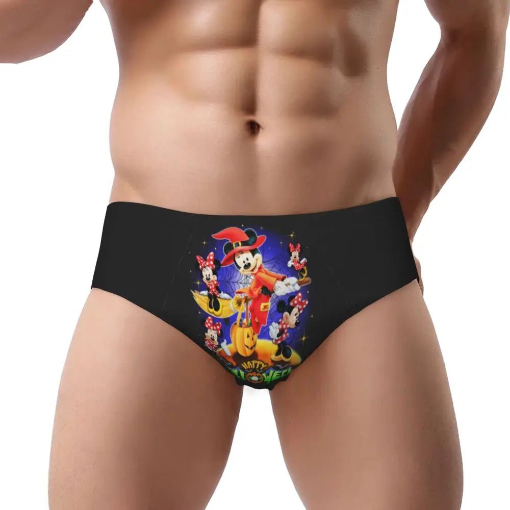 Soft Cartoon Men's Briefs - WOWihte