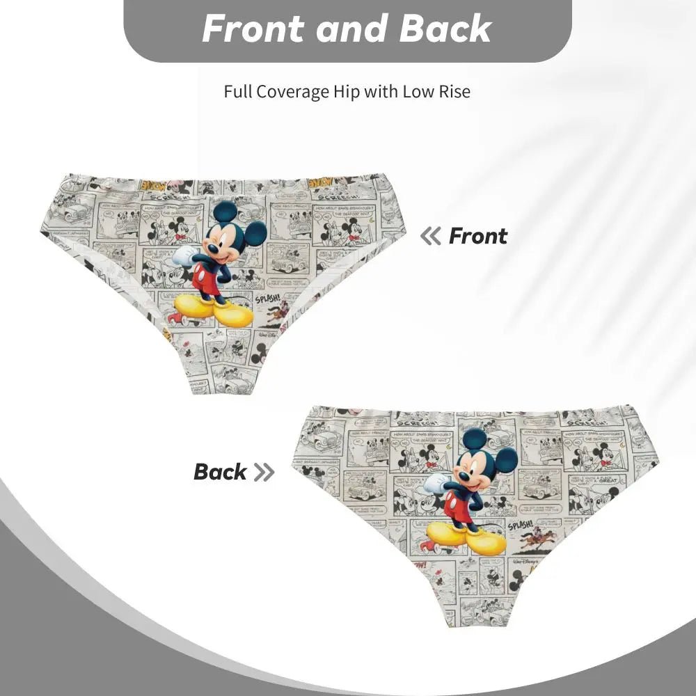 Soft Cartoon Men's Briefs - WOWihte