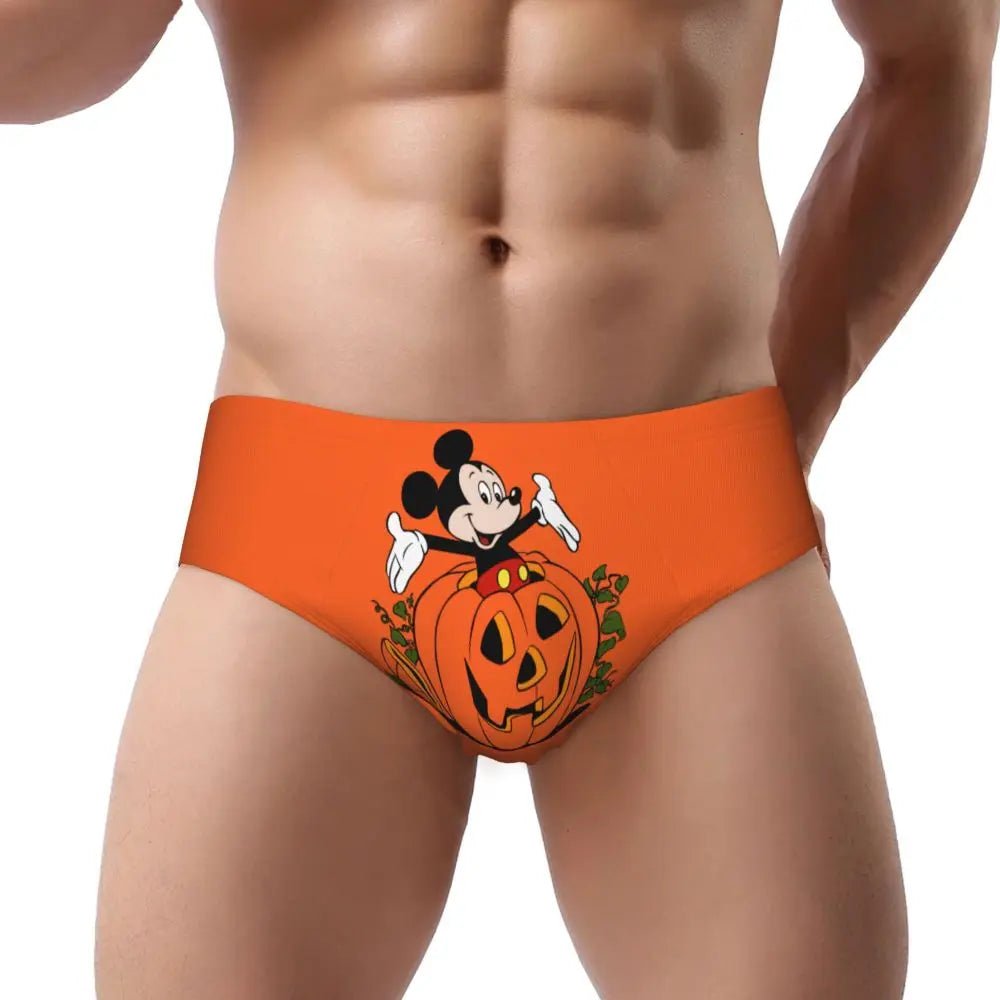Soft Cartoon Men's Briefs - WOWihte