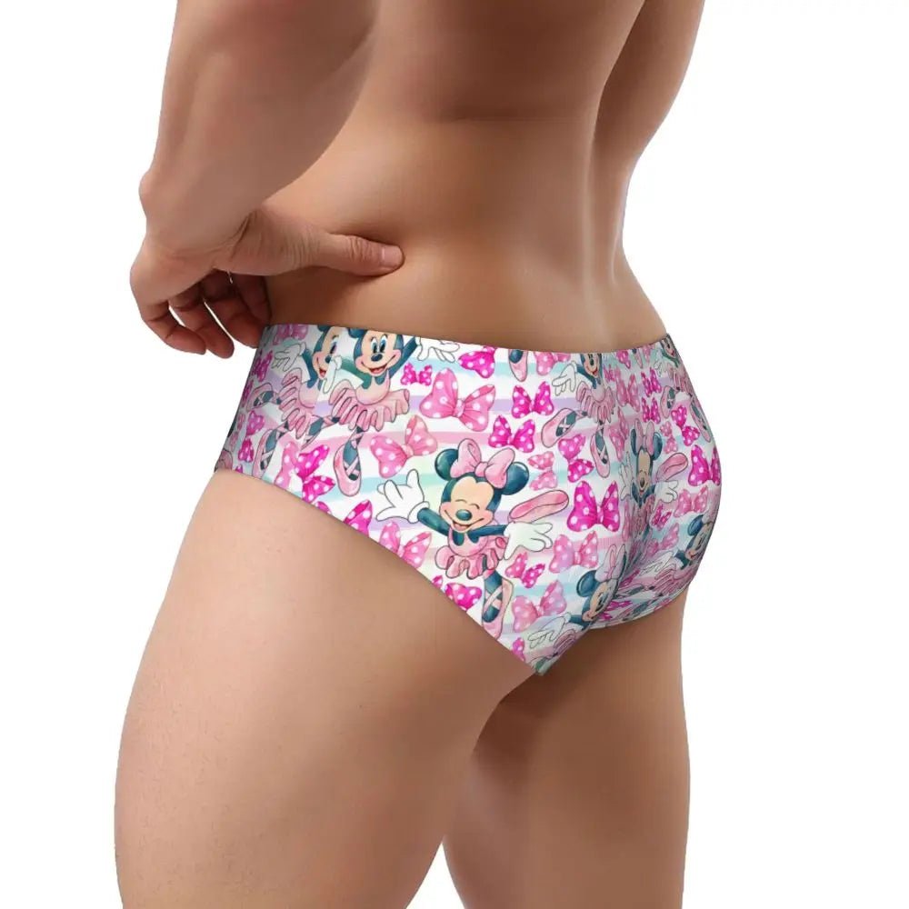 Soft Cartoon Men's Briefs - WOWihte