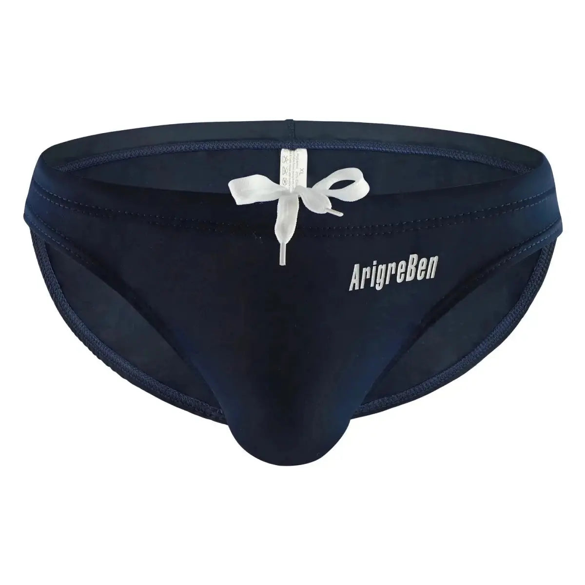 Solid Color Quick-Dry Swim Briefs - WOWihte