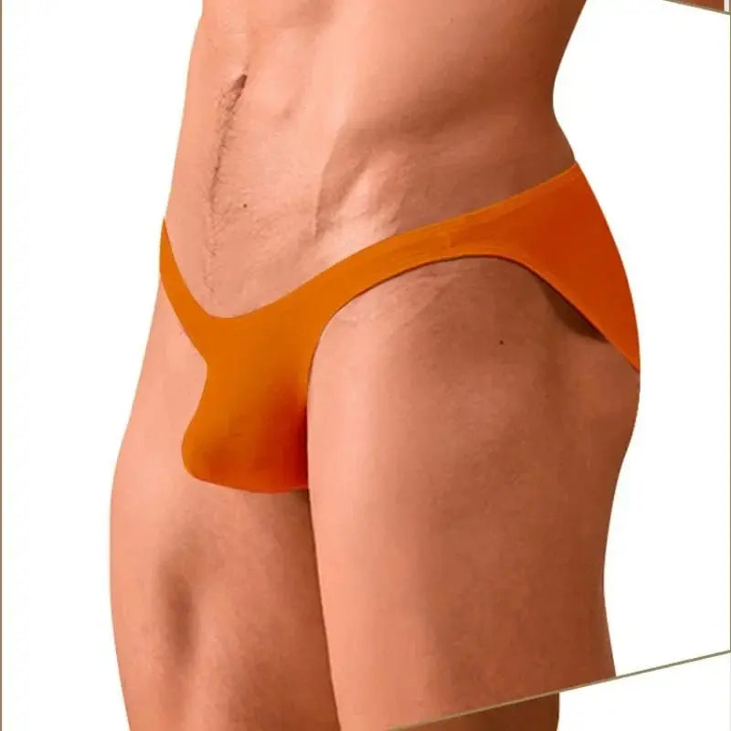 Solid Color - Swim Mini Briefs - WOWihte