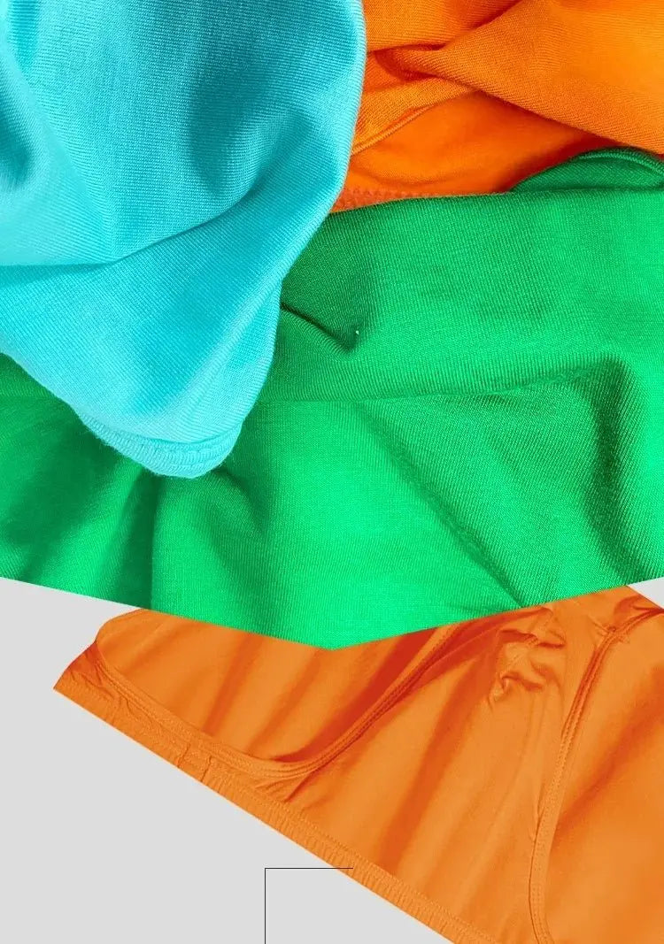 Solid Color - Swim Mini Briefs - WOWihte