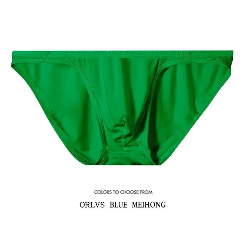 Solid Color - Swim Mini Briefs - WOWihte