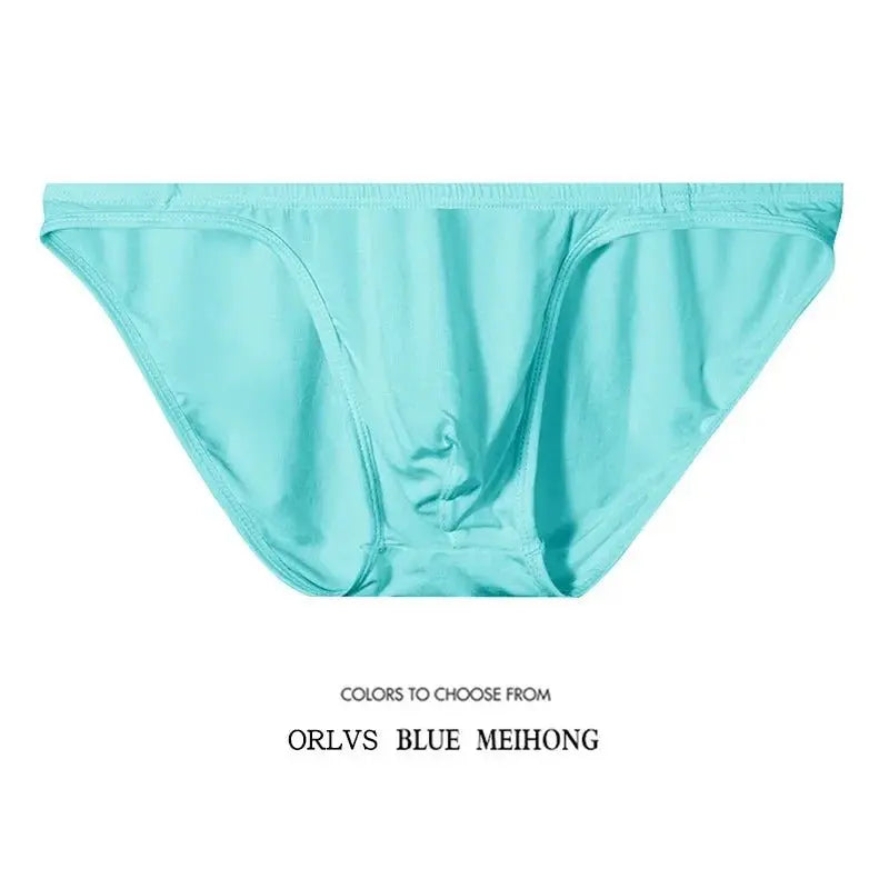 Solid Color - Swim Mini Briefs - WOWihte