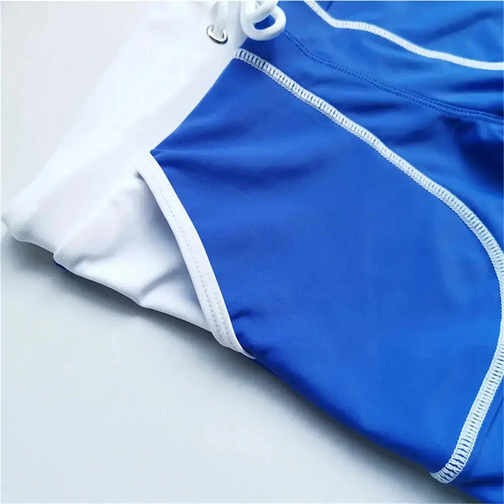 Solid Stretch Surf Trunks - WOWihte
