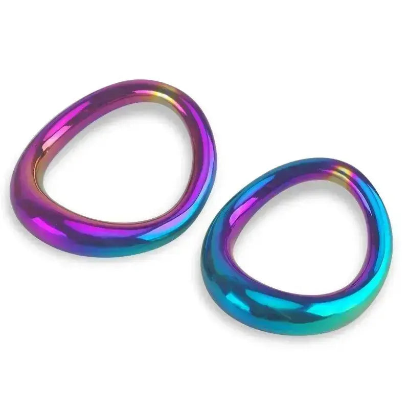 Stainless Steel Ball Stretcher Ring - WOWihte