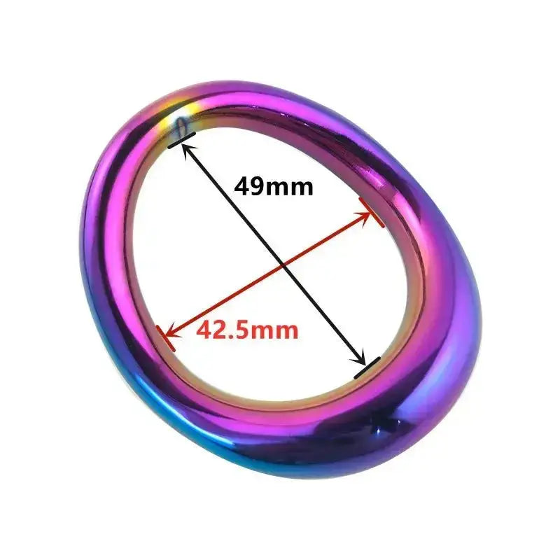 Stainless Steel Ball Stretcher Ring - WOWihte