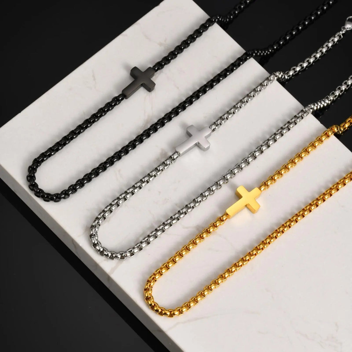 Stainless Steel Cross - WOWihte