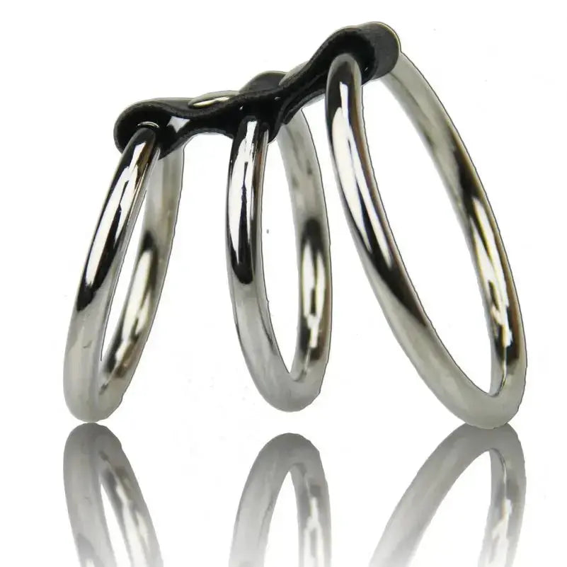 Stainless Steel Gates Ring Set - WOWihte