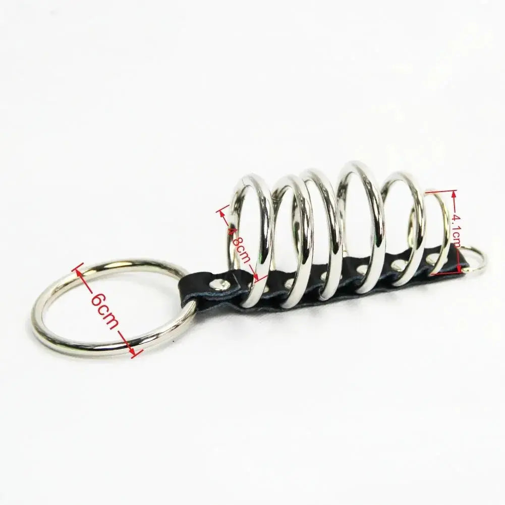 Stainless Steel Gates Ring Set - WOWihte