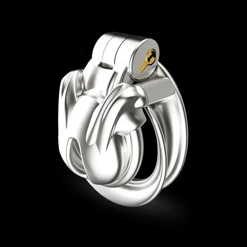 Stainless Steel Mamba Chastity Cage - WOWihte