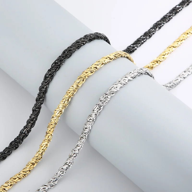 Stainless Twisted Chain - WOWihte