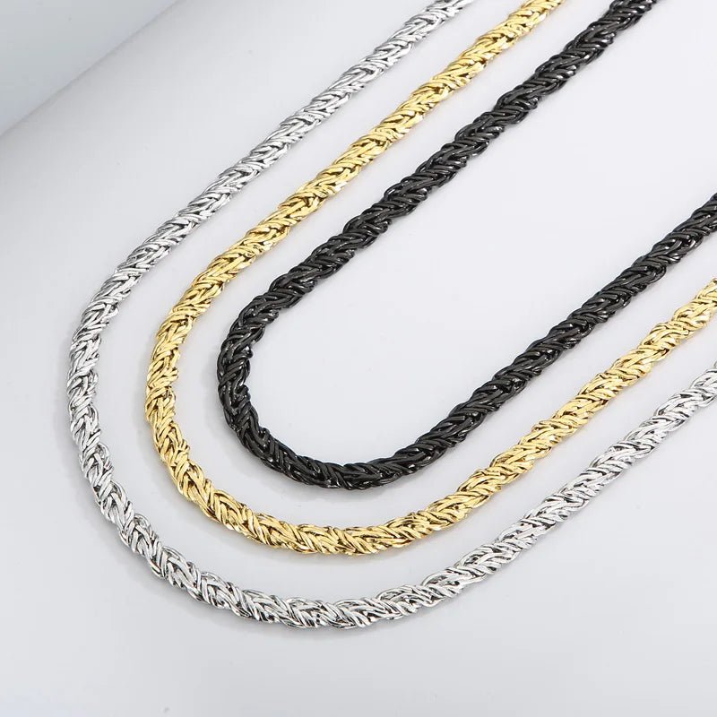 Stainless Twisted Chain - WOWihte