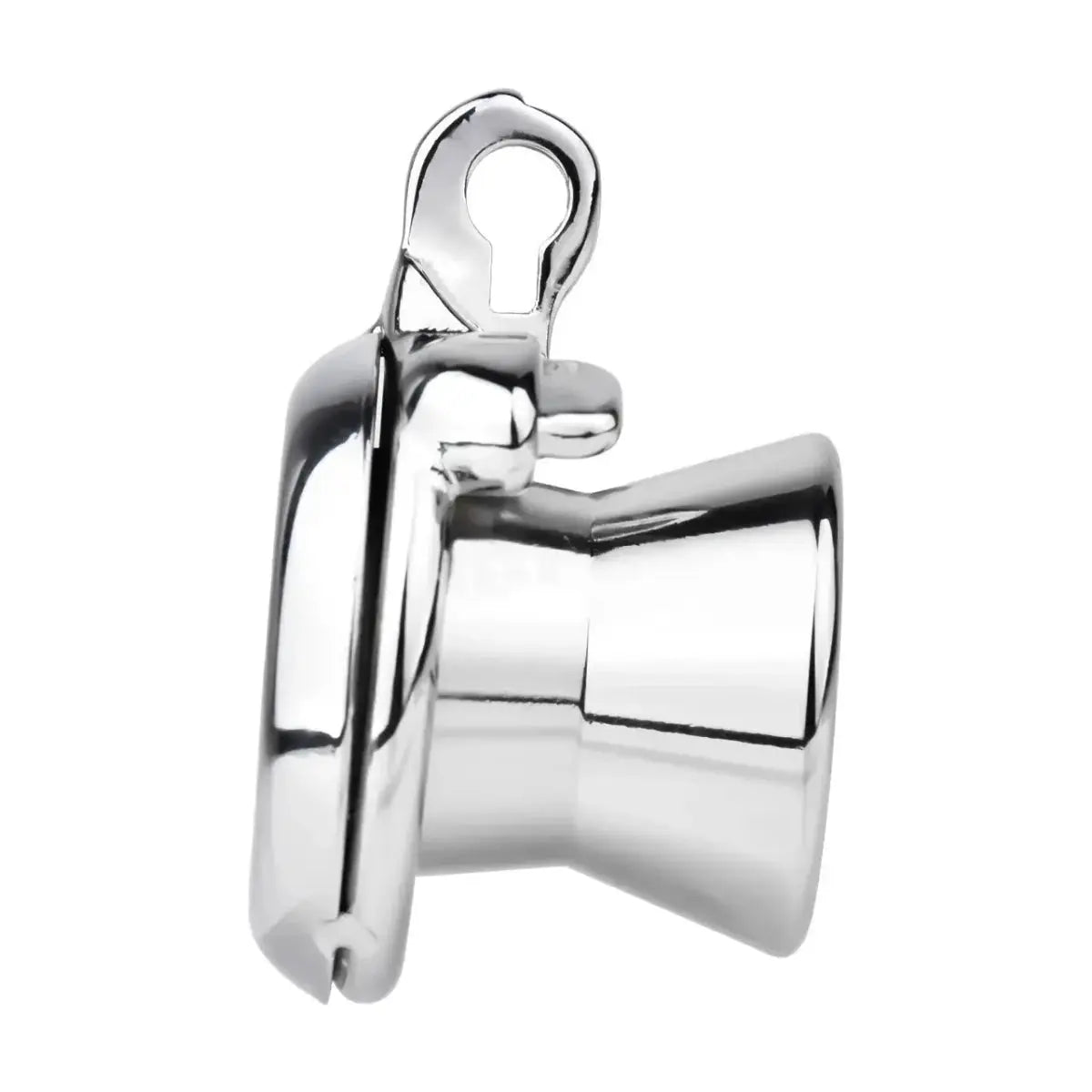 Steel Inverted Chastity with Plug - WOWihte