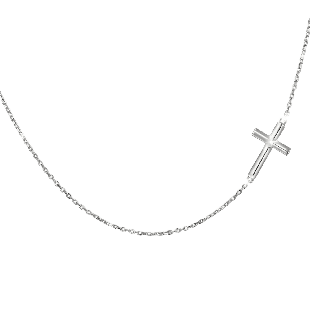 Sterling Silver Cross - WOWihte
