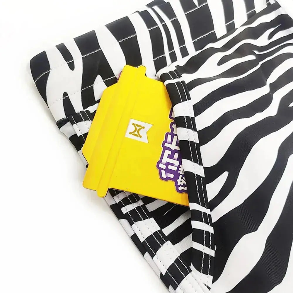 Striped Professional Competition Swim Briefs - WOWihte