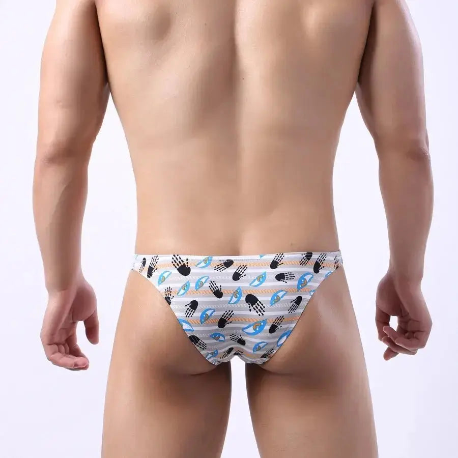 Stylish Printed Men's Briefs - WOWihte