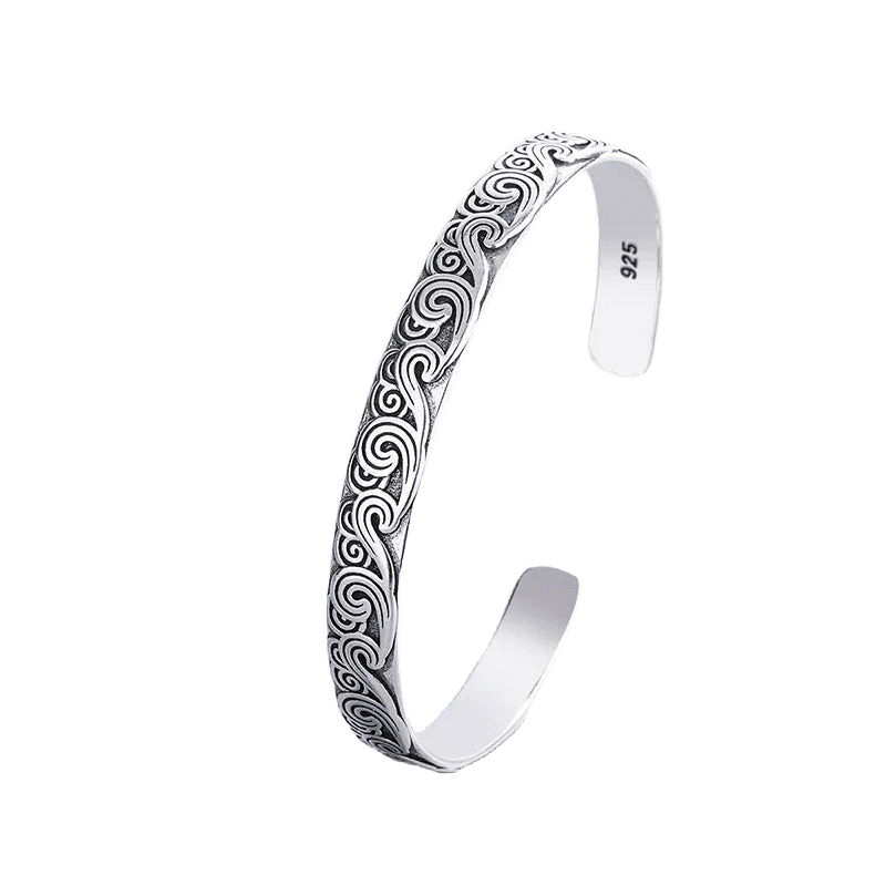 Sweet Cloud 925 Silver Cuff - WOWihte