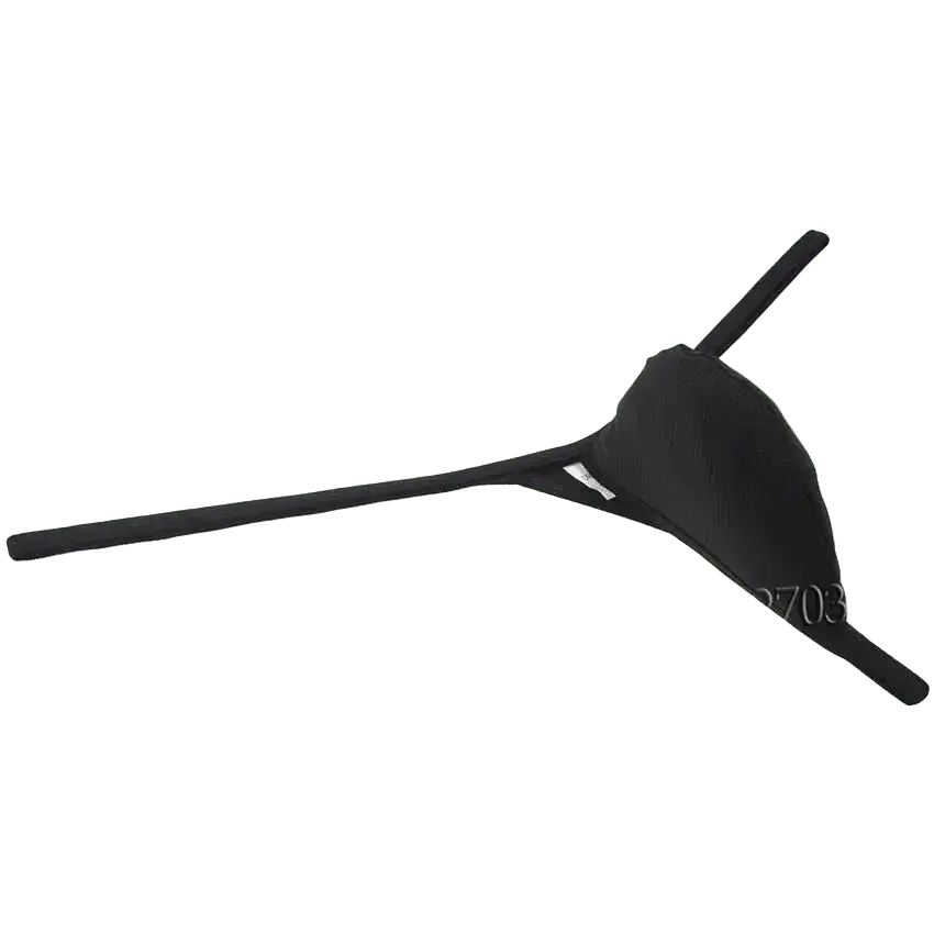 Tear Drop Contour Pouch Thong - WOWihte