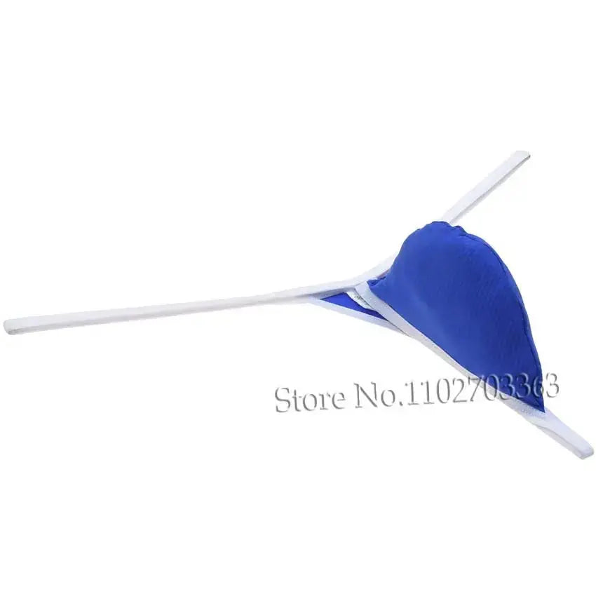 Tear Drop Contour Pouch Thong - WOWihte