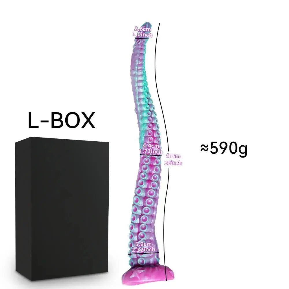Tentacle anal plug adult vaginal massage stimulator anal plug dilator male and female monster dildo gay anus anal plug sex toy - WOWihte