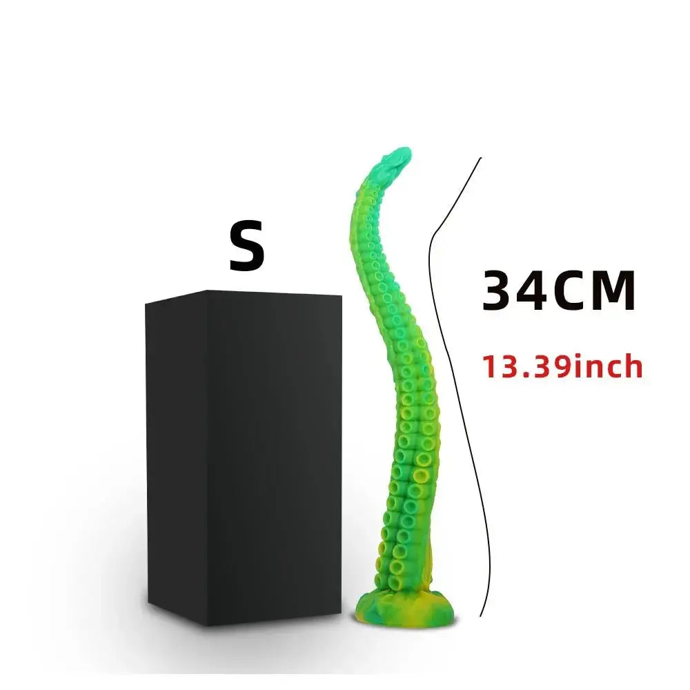 Tentacle anal plug adult vaginal massage stimulator anal plug dilator male and female monster dildo gay anus anal plug sex toy - WOWihte