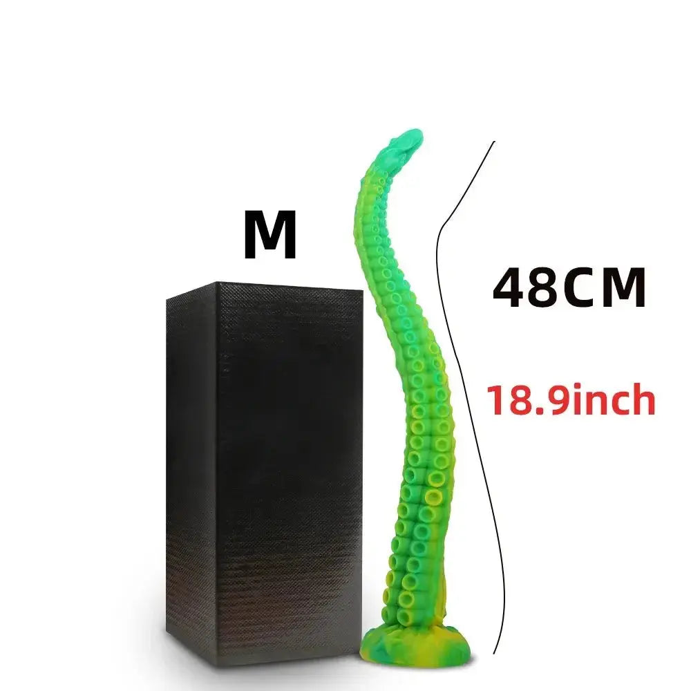 Tentacle anal plug adult vaginal massage stimulator anal plug dilator male and female monster dildo gay anus anal plug sex toy - WOWihte