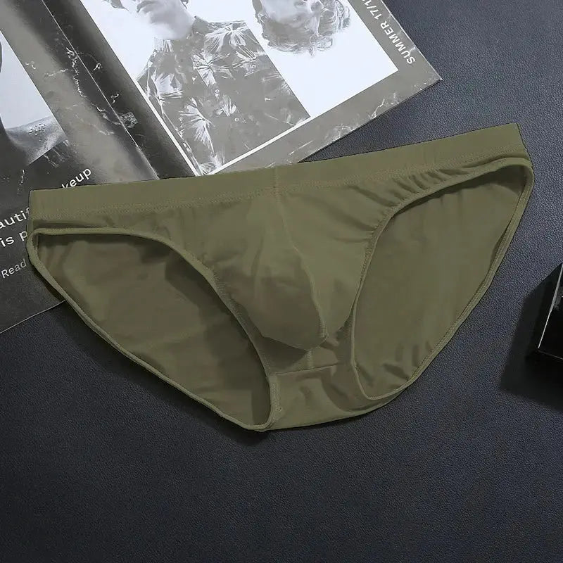 Transparent Bath Swim Briefs - WOWihte