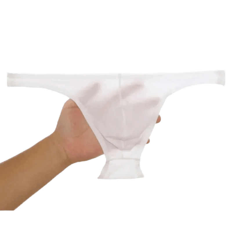 Transparent Bath Swim Briefs - WOWihte