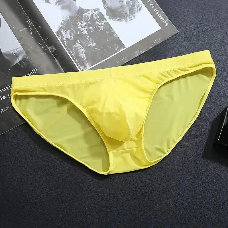 Transparent Bath Swim Briefs - WOWihte