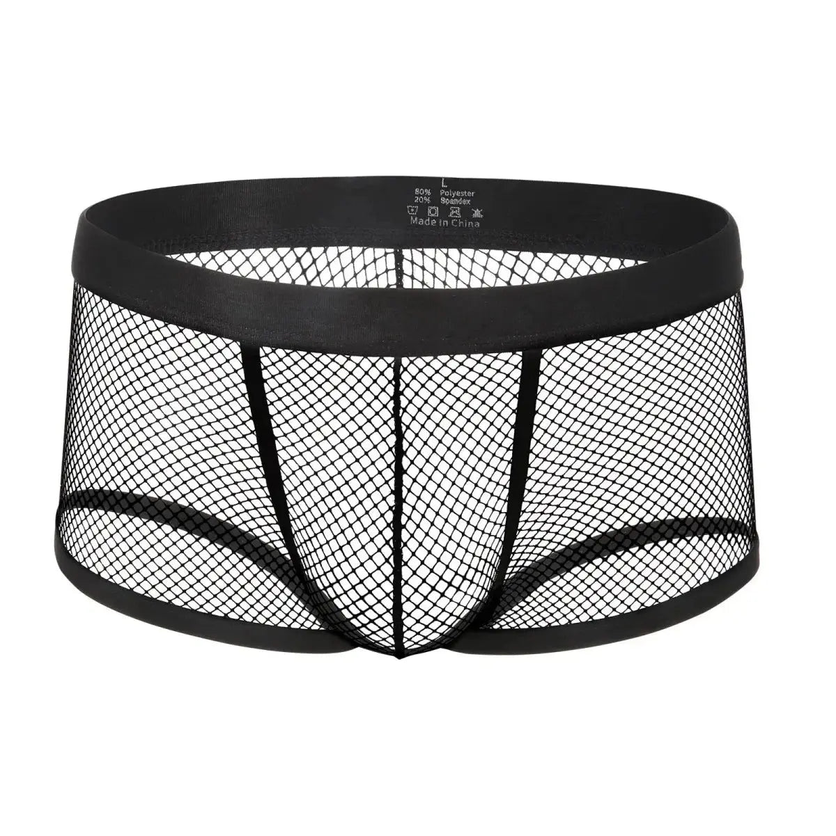 Transparent Mesh Boxer Shorts Men - WOWihte