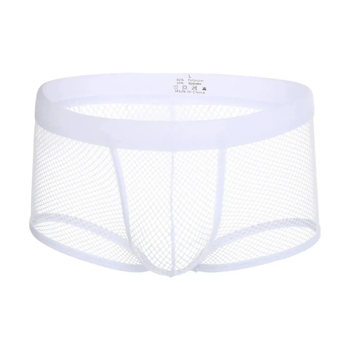 Transparent Mesh Boxer Shorts Men - WOWihte